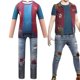 thumbnail image 2 of Nvse-Unisex Kids Girls Boys Movie Character Jumpsuit Cosplay Bodysuit Uniform Outfits for 3-12 Years(Red )160, 2 of 5