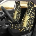 thumbnail image 2 of Yiaed Gold Spider On The Web Print Car Seat Covers,Universal Auto Seats Protector Fits for Car,SUV Sedan,Truck,Automotive Seat Covers & Accessories(Two packs), 2 of 7