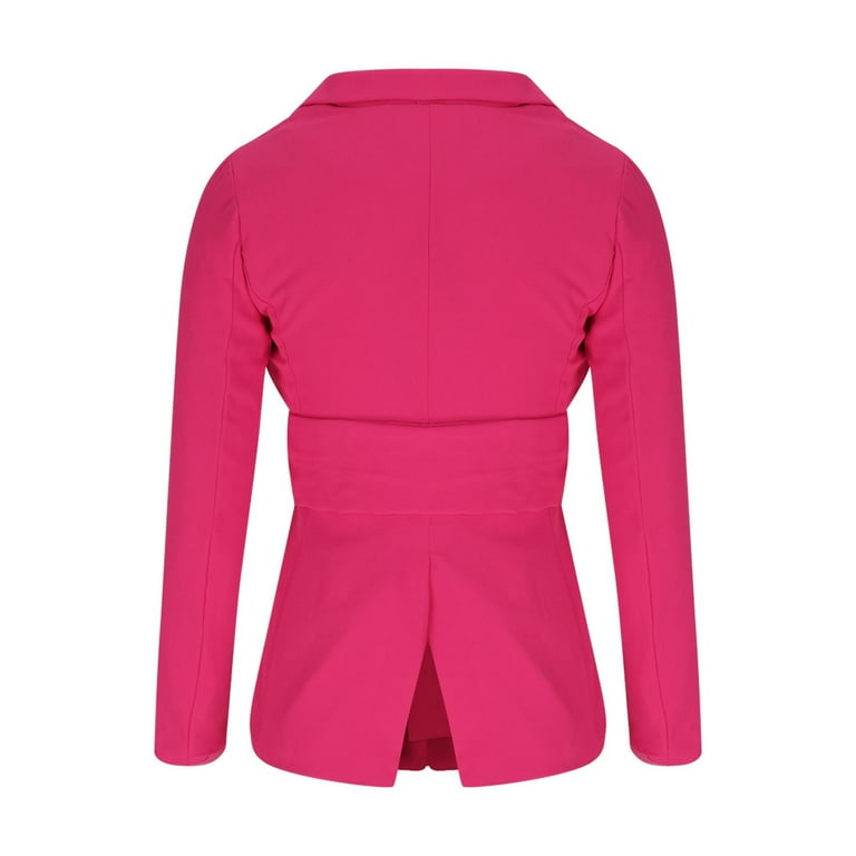 UTSJKR Women's 2024 Fashion Long Sleeve Blazer Jackets Casual Open