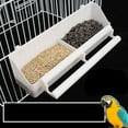 thumbnail image 4 of 2x Comedero para pájaros para mascotas, cuenco, tazas, pie, dispensador de de plástico, colgante para jaula jinwen comedero para pájaros, 4 of 6