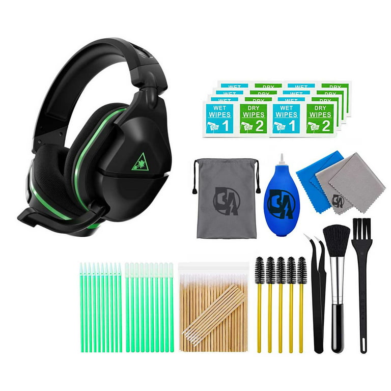 Turtle Beach Stealth 600 Gen 2 USB Wireless Amplified Gaming Headset for  Xbox Black/Green With Cleaning Kit Bolt Axtion Bundle Like New