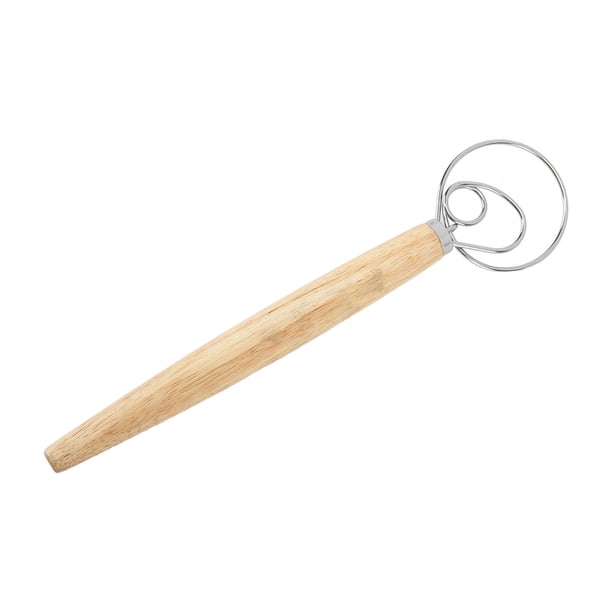 Batidor de Masa Danés, Batidor de Pan Con de de Acero inoxidable, Herramienta de Cocina Práctica
