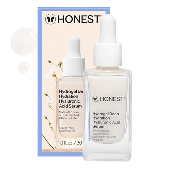 Suero Stay Hydrated Hyaluronic Acid Plus Nmf de Honest para mujeres - Suero de 1 oz