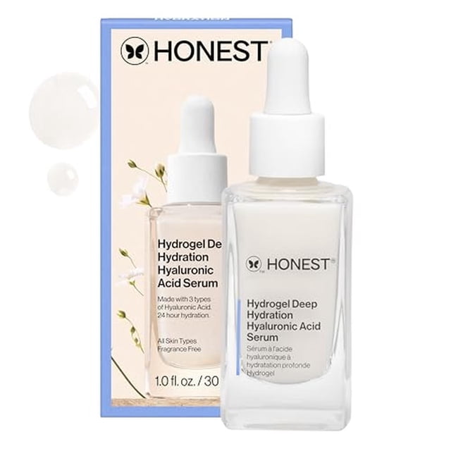 Suero Stay Hydrated Hyaluronic Acid Plus Nmf de Honest para mujeres - Suero de 1 oz
