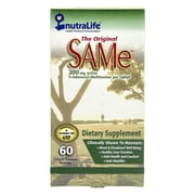 NutraLife SAMe, 200 mg, 60 Enteric Coated Tablets