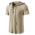 thumbnail image 3 of IROINNID Men's Easter Printed Casual Loose Comfy Shirts With Pocket, 3 of 8