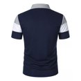 thumbnail image 4 of Playeras Casual De Manga Corta A Rayas De Moda Para Hombre, 4 of 8