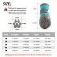 thumbnail image 4 of Pet Artist Dog Walking Shoes Anti-slip Winter Pet Boots Reflective Waterproof Warm Booties, 4 of 6