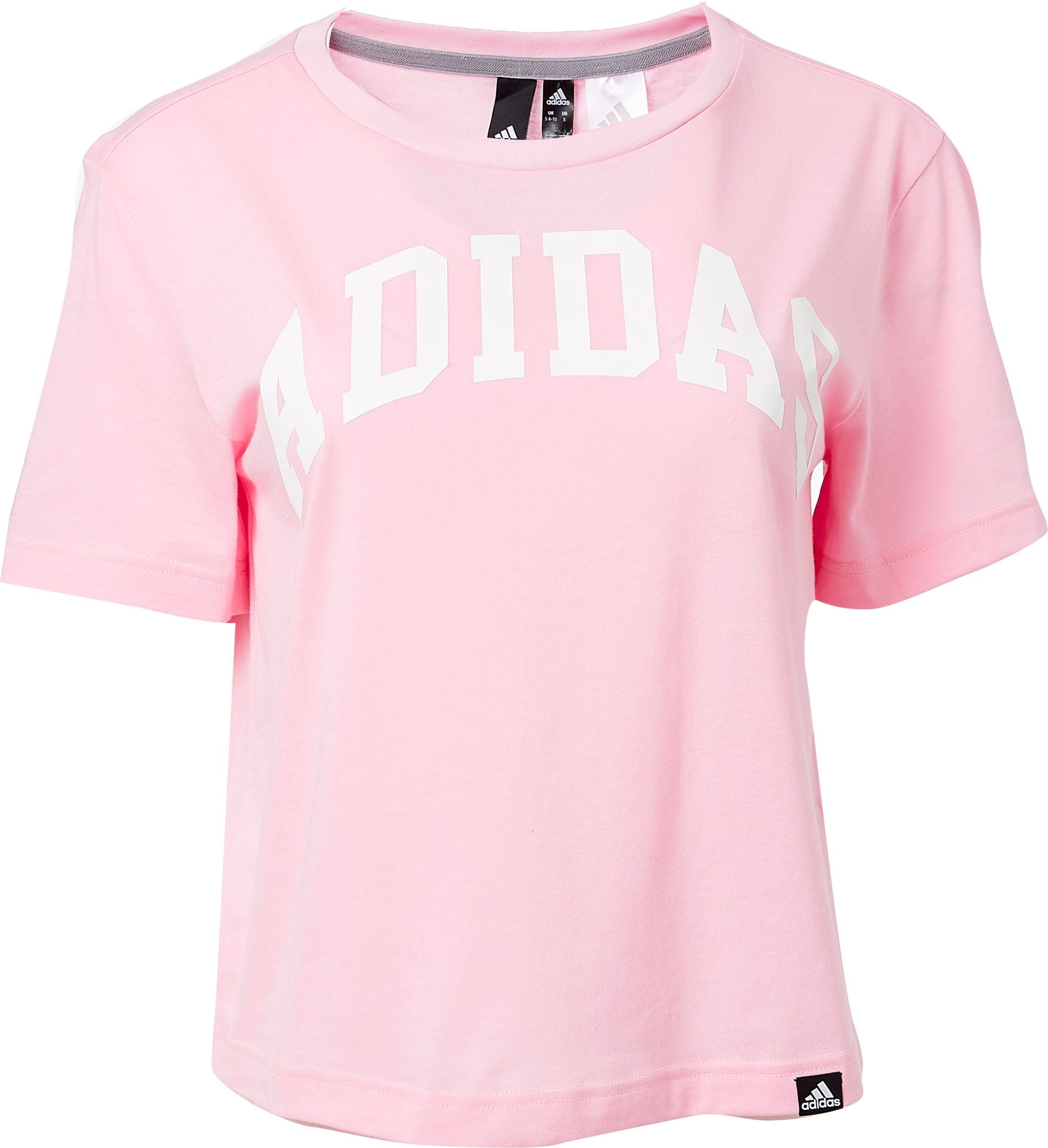 Adidas - adidas Women's Essentials Collegiate Graphic Cropped T-Shirt ...