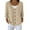 01 Khaki, variant on Button Down Cardigan Sweaters for Women Long Sleeve Loose Basic Solid Versatile Knitted Outerwear