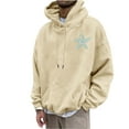 thumbnail image 2 of Sudadera con capucha para hombre, sudadera con capucha con letras estampadas, jersey de manga larga, sudadera con capucha para hombre, abrigo de poliéster, 2 of 4
