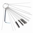 thumbnail image 3 of Professional Cleaner Air Brush Cleaning Tools Airbrushes Needle Brush Set Guns Nozzle Cleaner 10pcs needle set, 3 of 6