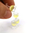 thumbnail image 3 of Modelo de copa de vino para casa de muñecas [mini copa de champán] accesorios para soldados, 3 of 4