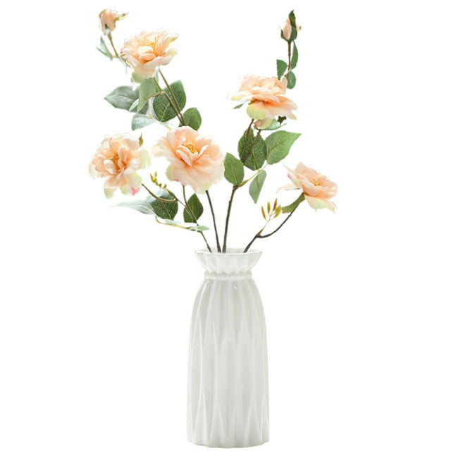 Flower Vase Ceramic Elegant: Decorative Modern Bud Vase Plant Vase Tabletop Vase