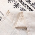 thumbnail image 2 of 60x102 Boho Rectangle Tablecloth Linen Farmhouse Tablecloth Waterproof Decorative Fabric Table Cloth for Kitchen Dining Bohemian Tablecloth for 6 Feet Table,Grey, 2 of 6
