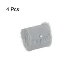 thumbnail image 3 of Uxcell 4 Rolls 1"x5.5Yd Chiffon Ribbon Handmade Fringe Chiffon Silk Ribbon Gray, 3 of 6