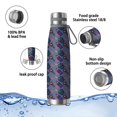 thumbnail image 4 of Halloween Pattern 29oz Stainless Steel Insulated Thermos with Tea Filter, 360° Printed Travel Bottle, Leakproof BPA-Free Flask with Anti-Slip Base, 304 Inner & 201 Outer, Vacuum Cup, 4 of 6