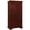Cherry, variant on Maklaine Bedroom Armoire in Cherry with Hanging Rod and Drawers
