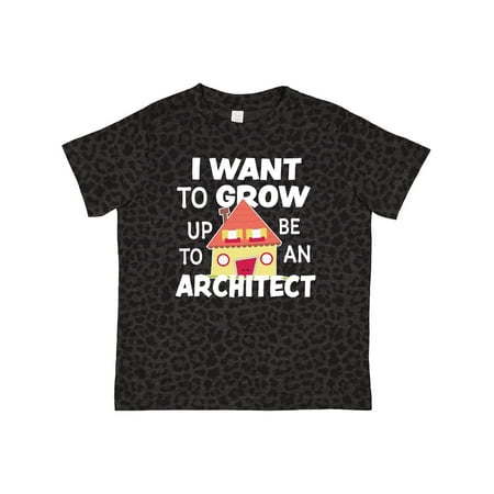 

Inktastic I Want to Grow Up to Be an Architect Gift Toddler Boy or Toddler Girl T-Shirt