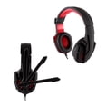 thumbnail image 2 of Audifonos Headseat Gamer Rojo Para PS4, PS5, Xbox, PC Sentry Microfono Abatible Almohadillas De Vinil, 2 of 5