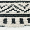 thumbnail image 3 of Safavieh Burko Roseann Southwestern Area Rug, Ivory/Black, 6'7" x 6'7" Round, 3 of 11