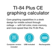 TI-84 Plus CE Graphing Calculator