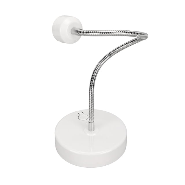 Gooseneck Nail Manicure Dryer, 3 Light Chips Professional Rechargeable Gooseneck LED Nail Lamp DIY For Home