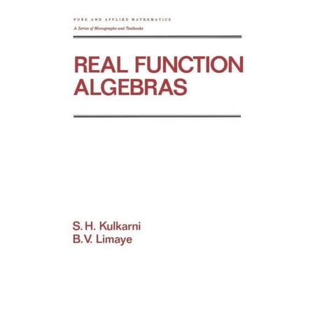 Chapman & Hall/CRC Pure and Applied Math Real Function Algebras (Hardcover)