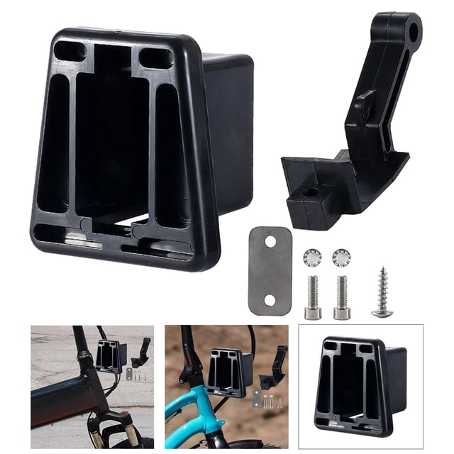 Soporte de Montaje Del Estante de Carga Del Adaptador Del Portador Del Bolso Del Frente de La Bicicleta Plegable Del PVC Macarena bloque portabicicletas