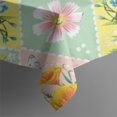 thumbnail image 5 of Pioneer Flower Floral Print Pattern Square Tablecloth,Waterproof Square Table Cover,Wipeable Spillproof Washable Table Cover for Home Kitchen Party Decor 52"x52"(132x132cm), 5 of 6