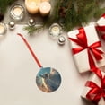 thumbnail image 6 of KLL Starry Sky Cloud Wolf Pattern Acrylic Christmas Ornaments,1 PCS Xmas Tree Decor with Ribbon 3" Christmas Décor Christmas Pendant for Hanging on Tree & Party Favors-Round Shape, 6 of 7