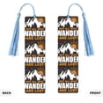 thumbnail image 2 of Kdxio Not All Who Wander Are Lost4 Print Metal Tassel Bookmarks,Perfect Gift for Art Lovers and Bookworms Metal Bookmarks for Women, 2 of 8