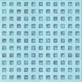 thumbnail image 1 of Ahgly Company Tapis d'Intérieur Lavable en Machine Carré Transitionnel Bleu Iceberg, 7 Pieds Carré, 1 of 7