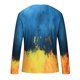 thumbnail image 5 of Camisas Para Hombre Camisas de Manga Larga Cuello Redondo Estampado Color Moda Casual Top Odeerbi ODB177078, 5 of 8