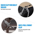 thumbnail image 3 of Plutus Pet No Pull Dog Harness, Release At Neck, Reflective Adjustable Dog Vest Harness, Easy Control Handle for Walking, for Small Medium Large Dogs, Gray, XL, 3 of 8