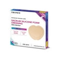 thumbnail image 2 of TRONEX SD7171 Sacrum Silicone Foam 7"x7", Adhesive Border, Waterproof, Sterile, Ultra Absorbency, Breathable, Advanced Wound Care, Gentle Removal, Latex Free, Beige, Pack of 50, 2 of 7