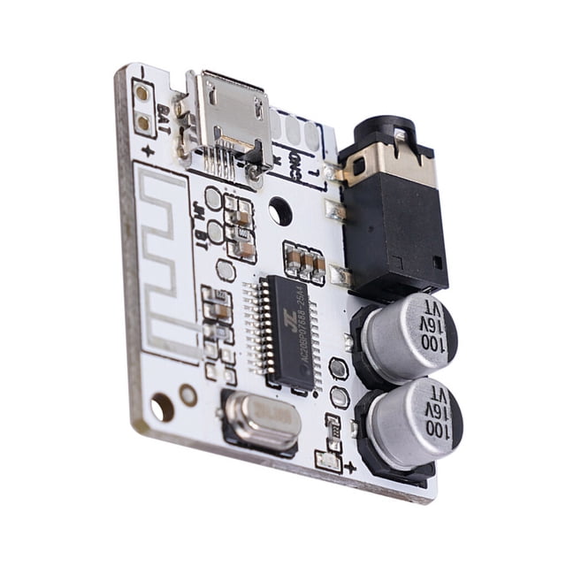 Inteprter Bluetooth5.0 JL6925A música estéreo 3,5mm DIY coche Bluetooth Audio receptor WAV APE FLAC MP3 decodificación sin pérdidas salida Electrónica miscelánea blanco