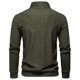 thumbnail image 4 of pstuiky camisetas de manga larga para hombre, Cárdigan informal de manga larga con cuello alto y botones para hombre Tops de talla grande para hombre xxl, 4 of 9