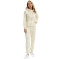 thumbnail image 4 of Women Casual Sweatsuit Pullover Hoodie Sweatpants Sport Outfits Jogger Tracksuit 2 Piece Sets, 4 of 7
