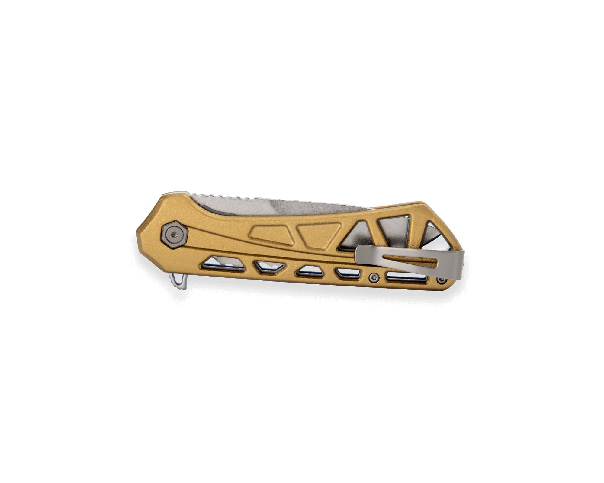 Buck Knives 812 Trace Folding EDC Knife, 3.23” Pocket Knife Blade, Bronze, 3.95 oz