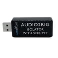 thumbnail image 1 of Conector de Tarjeta de Sonido USB para Radioaficionados Audio2RIG para Radios Comerciales , e ICOM, Compatible con Control PTT, 1 of 5