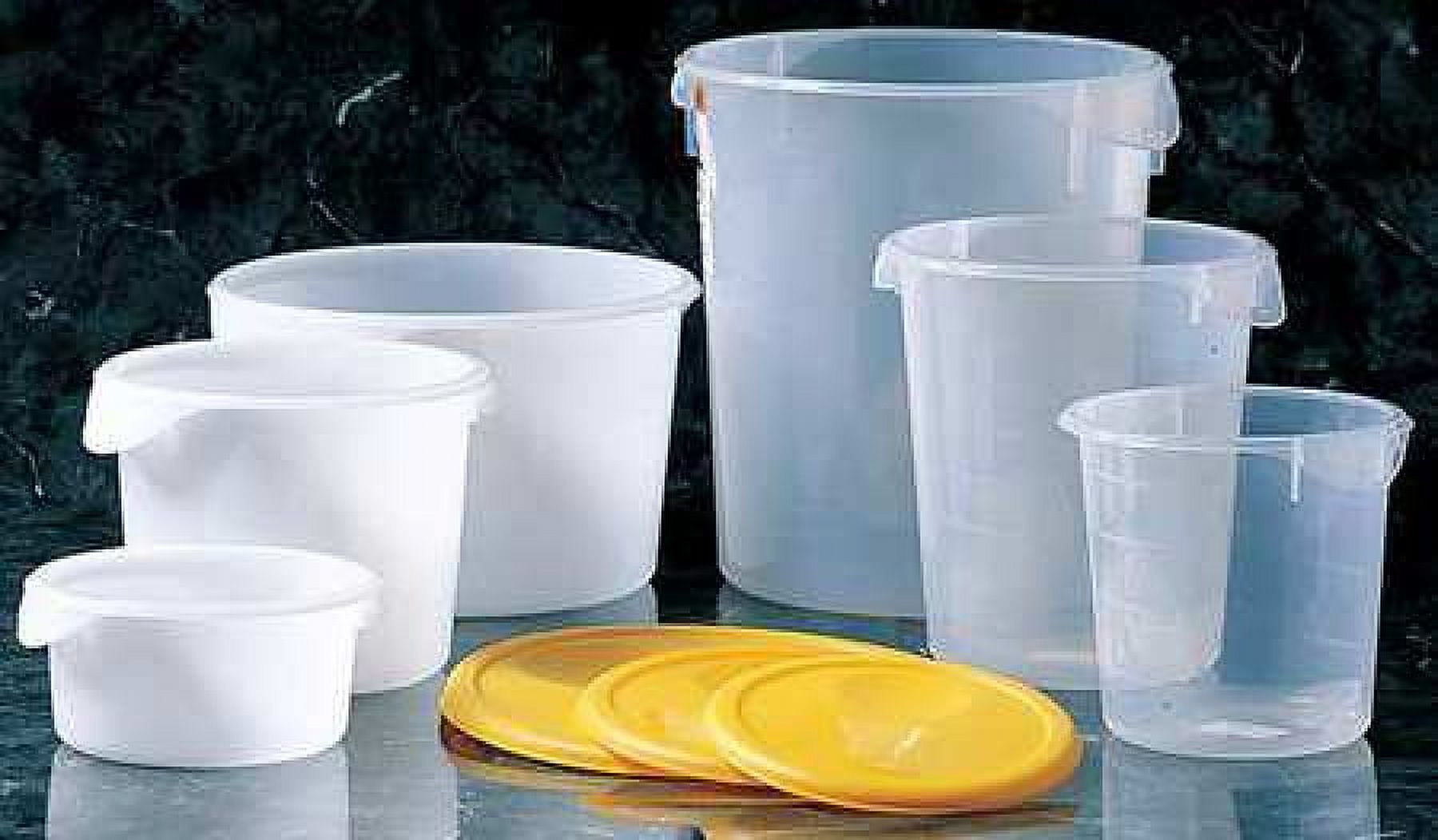 4 Quart Rubbermaid Round Food Containers