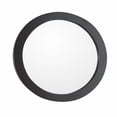 thumbnail image 2 of Bellaterra Home Round framed mirror-manufactured wood-espresso, 2 of 2