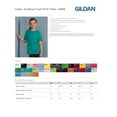 thumbnail image 2 of Gildan 8000B Dryblend Youth T-Shirt -Carolina Blue-X-Small, 2 of 2