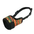 thumbnail image 2 of Trayknick Dog Muzzle Buckle Design Breathable High Elasticity Puppy Muzzle Pet Face Protector for Small Dogs Orange, 2 of 13