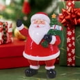 thumbnail image 5 of Litrail Christmas Resin Santa Figurine, Handcrafted Collectible Santa Claus Decor for Home Living Room Desk, Festive Xmas Gift, 5 of 6