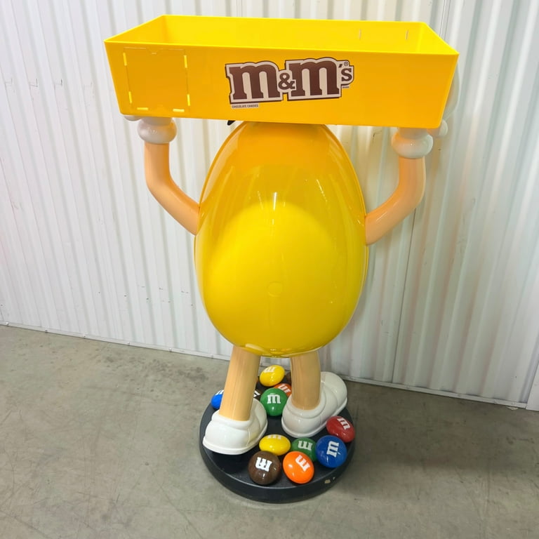 M&M's ストアディスプレイ イエロー ビンテージ M＆M'S エムアンドエム ストアディスプレイ YELLOW
