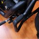 thumbnail image 5 of Protector de barra de choque de motor de goma Universal, cubierta protectora para motocicleta Harley Honda Yamaha Suzuki Kawasaki Dirt bike, 5 of 5