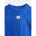 thumbnail image 2 of Wonder Nation Boys' French Terry Top and Shorts Set, 2-Piece, Sizes 4-10, 2 of 3