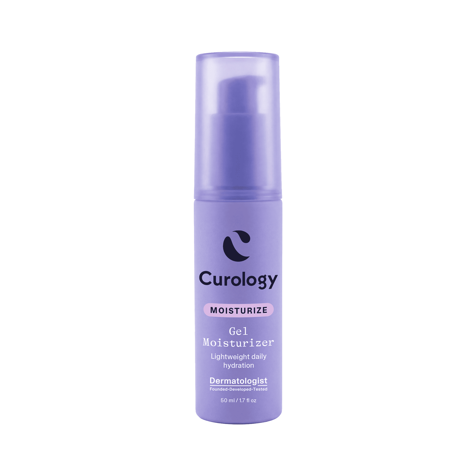 Curology Gel Face Moisturizer, Lightweight with Hyaluronic Acid, All Skin Types, Dryness 1.7 fl oz